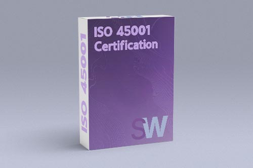 standard wise iso 45001 certification product box